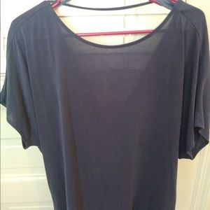 Deep blue with a tint of purple from soca.